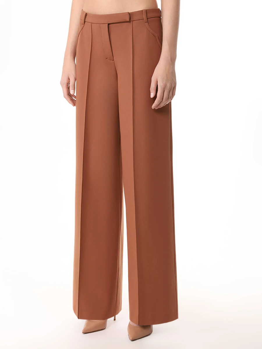 Костюм из вискозы DOROTHEE SCHUMACHER 242/648022/648003/773 Коричневый  Фото 7