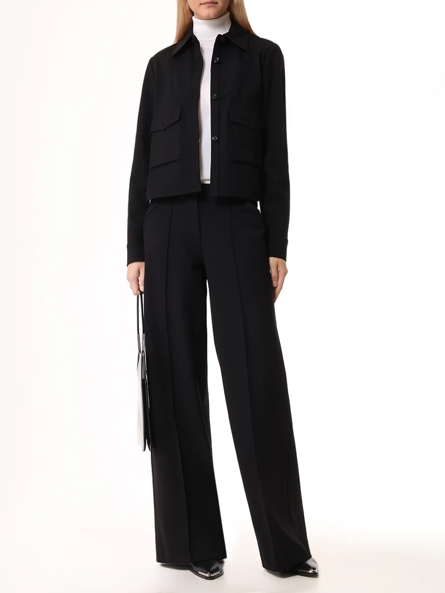Костюм из вискозы DOROTHEE SCHUMACHER 242/648022/648003/999 Черный  Фото 2