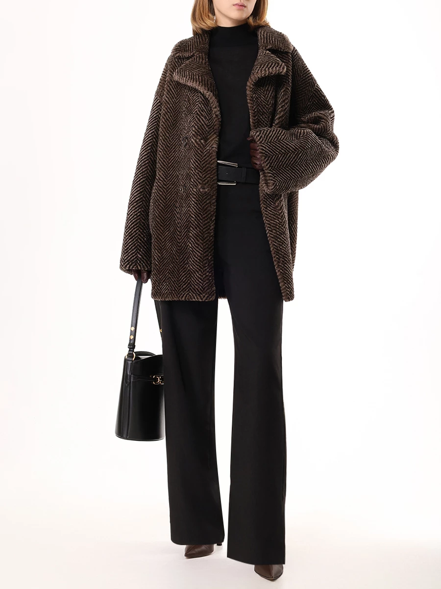 Водолазка кашемировая AGNONA K208108U-0J180LU K09 Черный  Фото 2