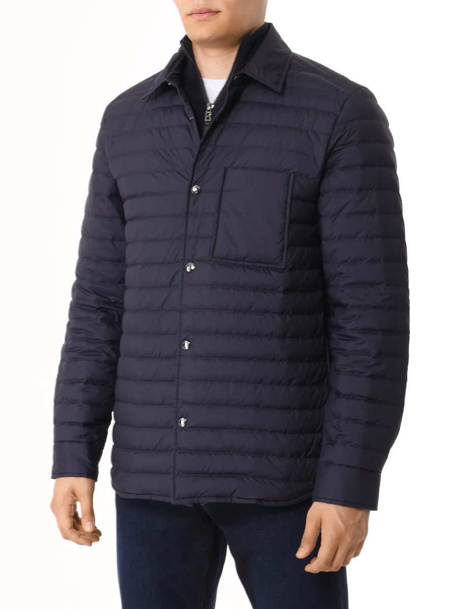 Пуховик стеганый Olii BOGNER 38837914 OLII-D/464 Синий  Фото 4
