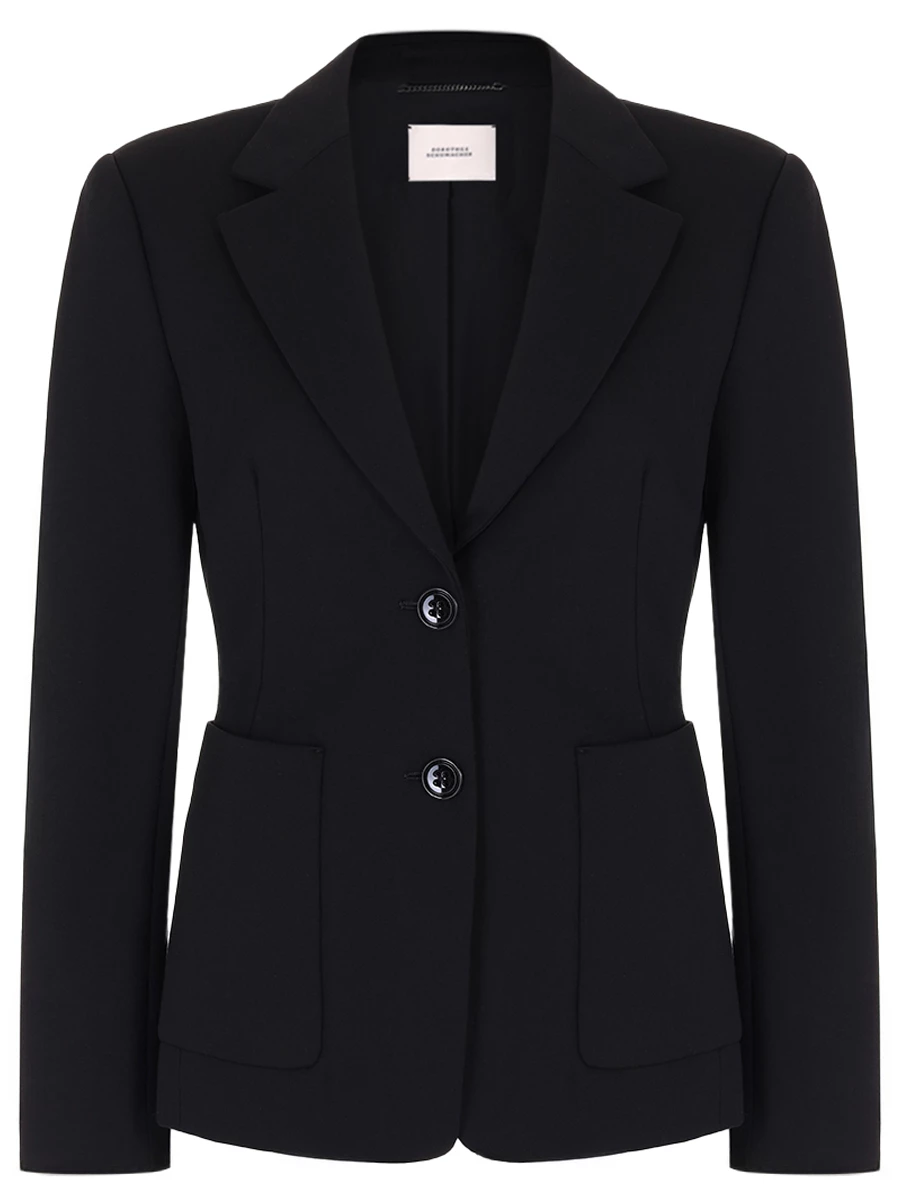 Жакет из вискозы DOROTHEE SCHUMACHER 888/048042/999 Черный 