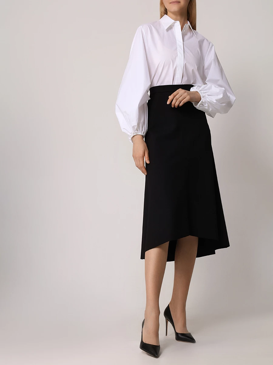 Юбка из вискозы DOROTHEE SCHUMACHER 242/648015/999 Черный  Фото 2