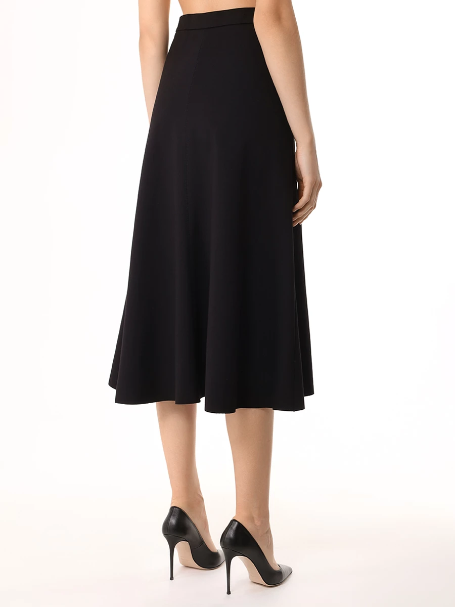 Юбка из вискозы DOROTHEE SCHUMACHER 242/648015/999 Черный  Фото 3