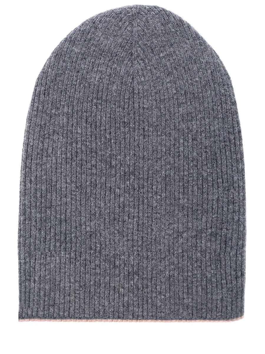 

Шапка кашемировая, Серый, M2293600 CO218