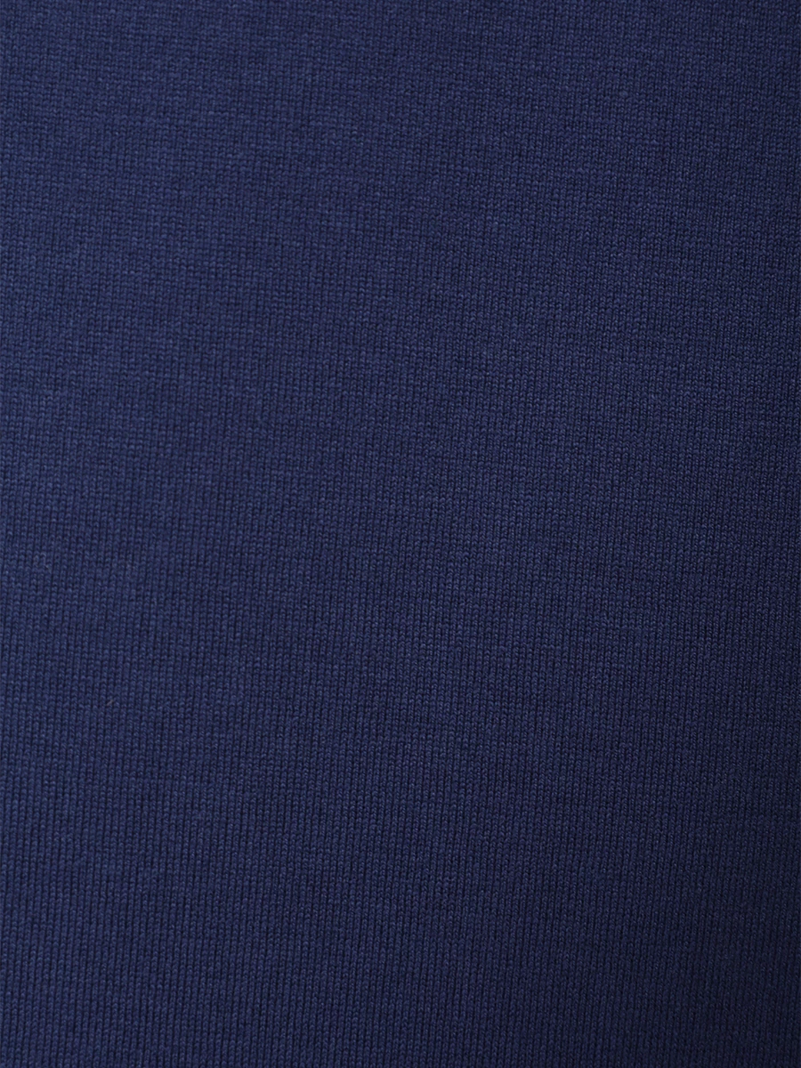 Футболка хлопковая BRUNELLO CUCINELLI M0B138440 CHP63 Синий  Фото 6