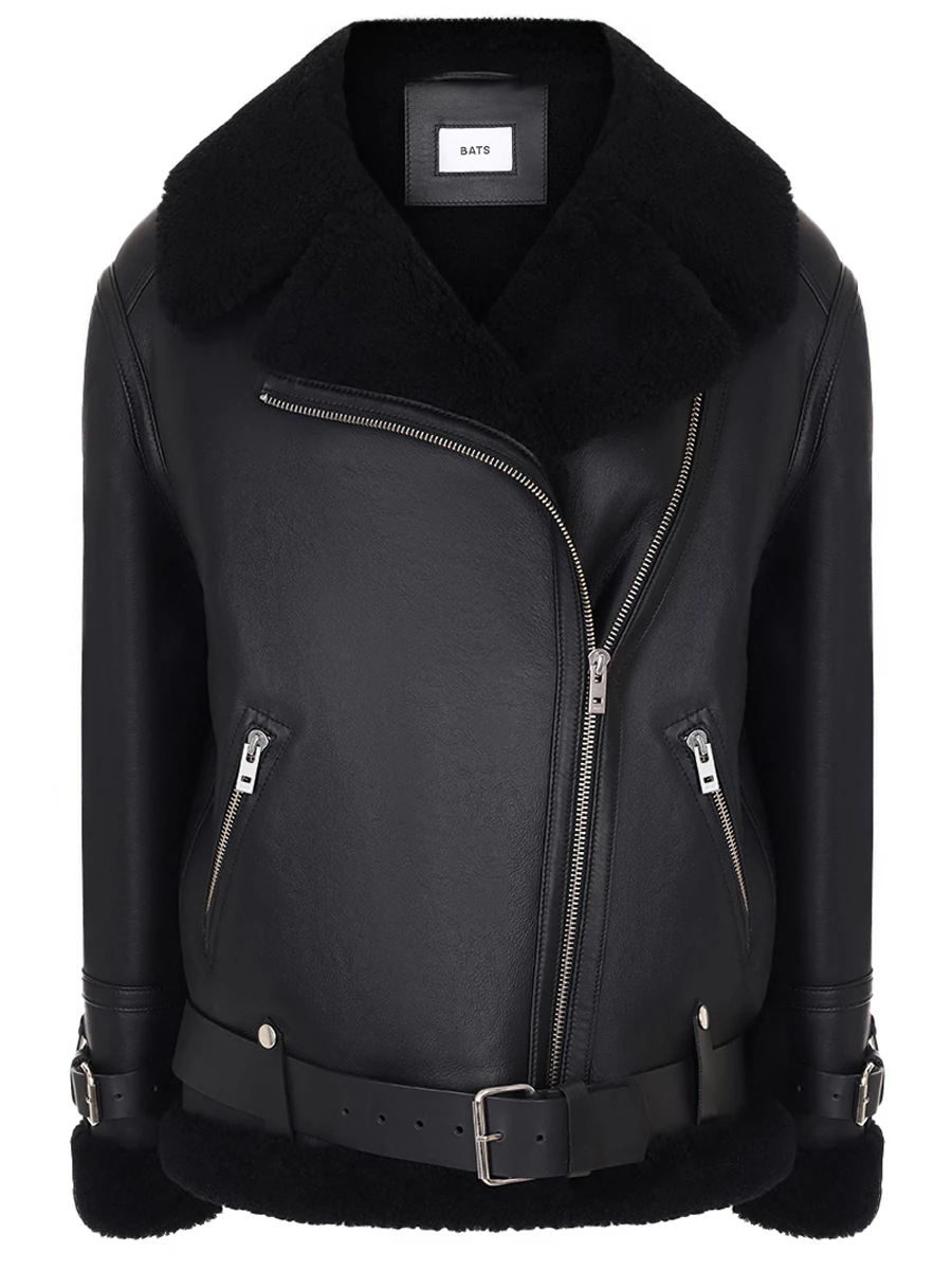 Дубленка из овчины BATS FW22_SA_003 Черный 