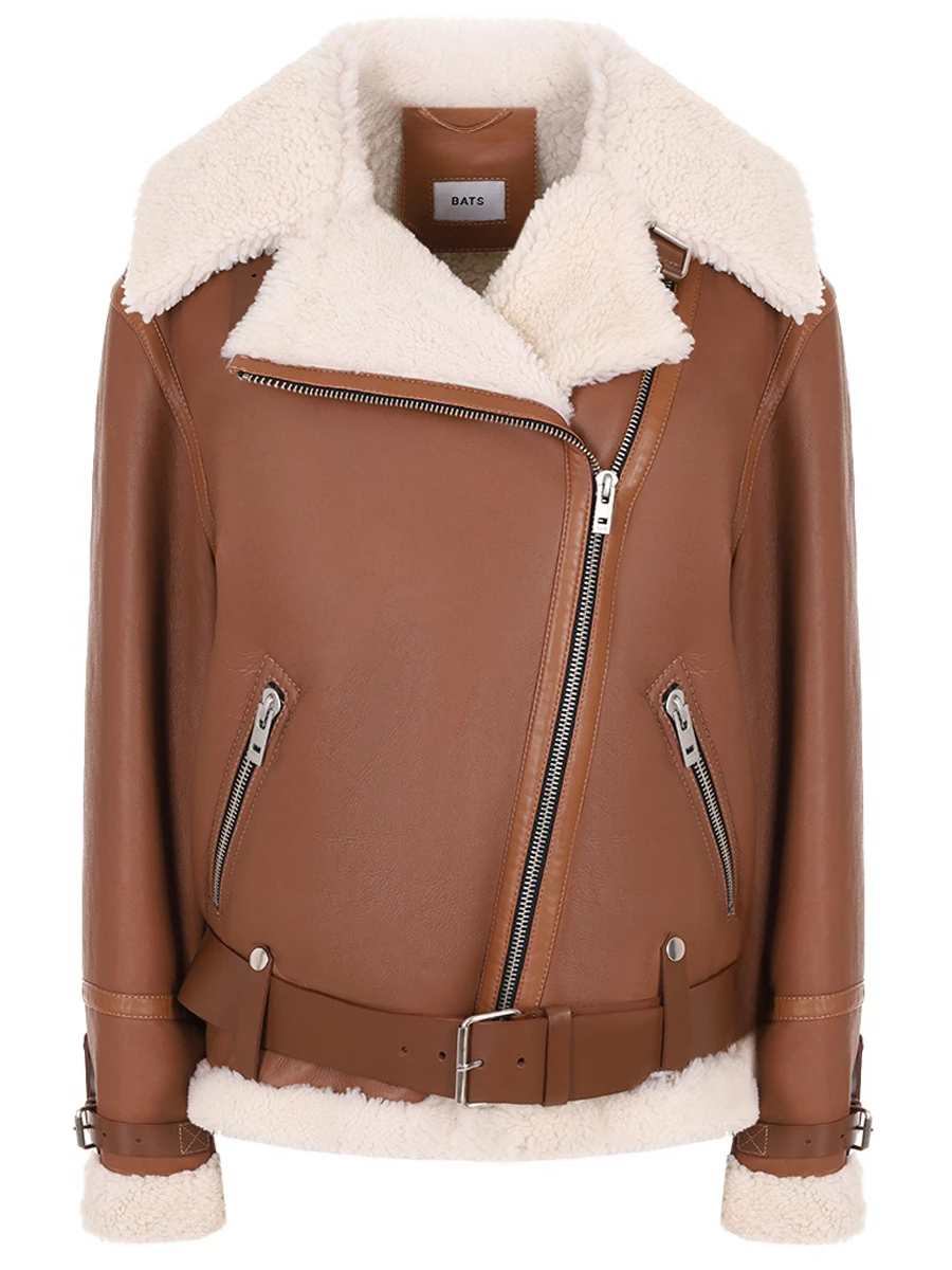 

Дубленка из овчины, Рыжий, FW22_SA_004