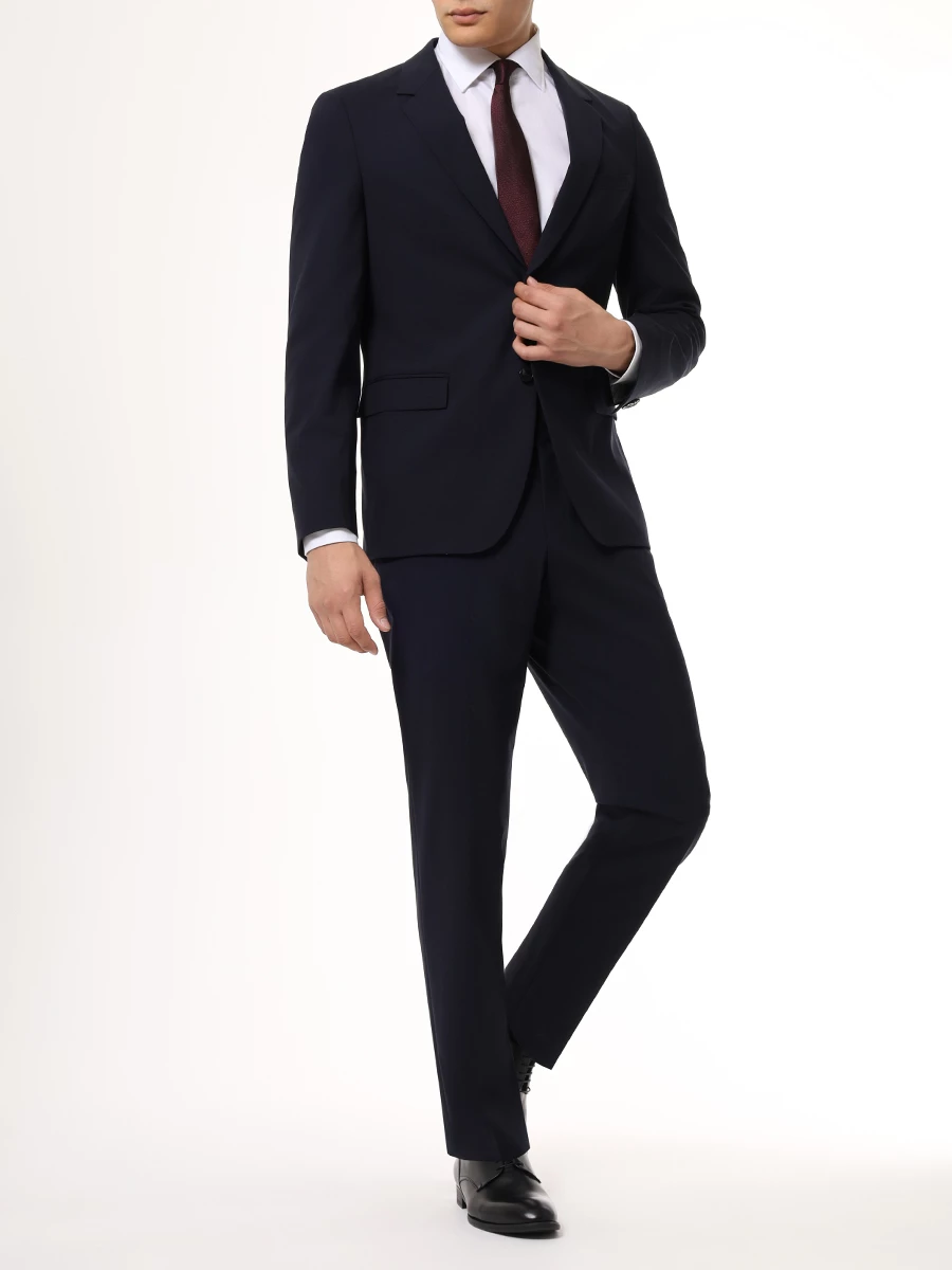 

Костюм Slim Fit шерстяной, Синий, 50521633/50521634/404