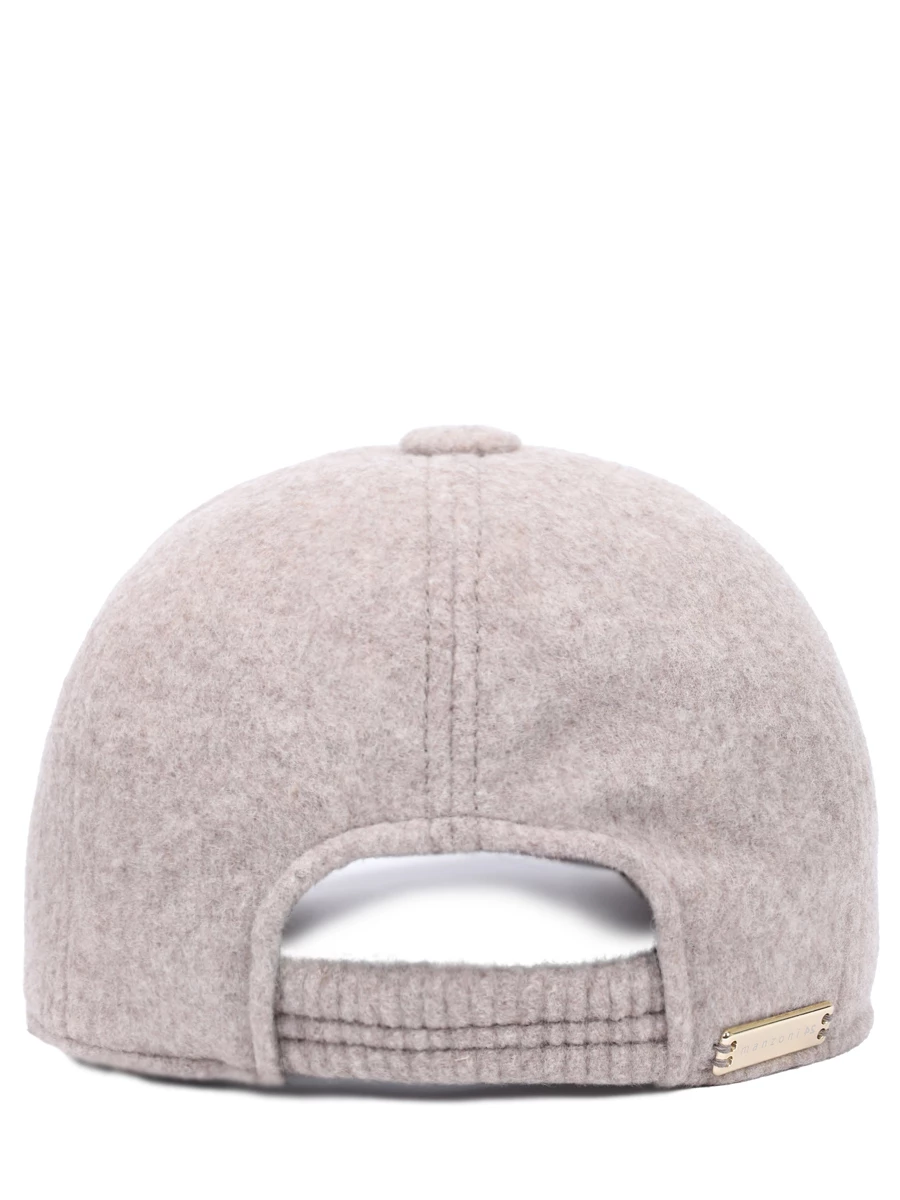 Бейсболка шерстяная MANZONI 24 23UBASEBALL-DB4 Светло Бежевый  Фото 2