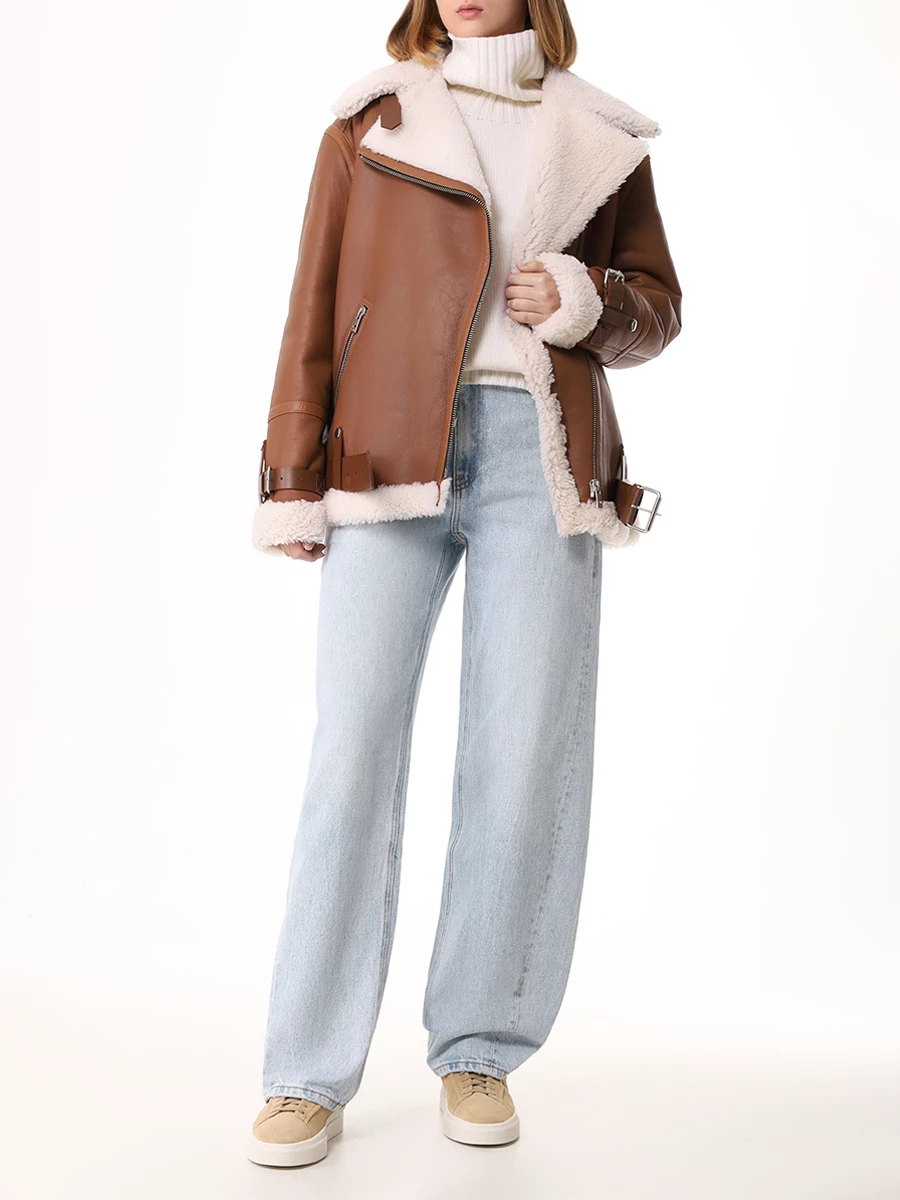 Свитер шерстяной MANZONI 24 24M563-X б Белый  Фото 2