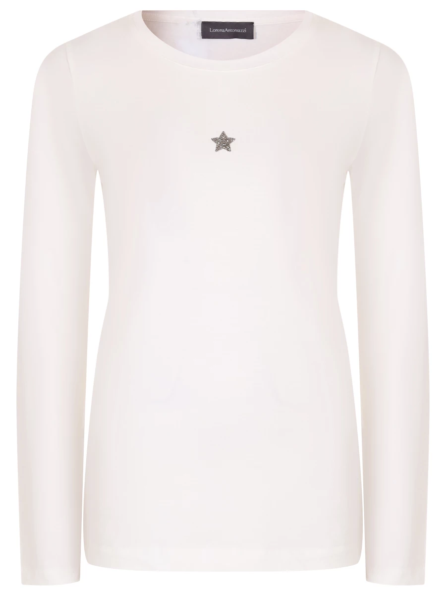 

Лонгслив хлопковый, Белый, TS10AA/9999 100