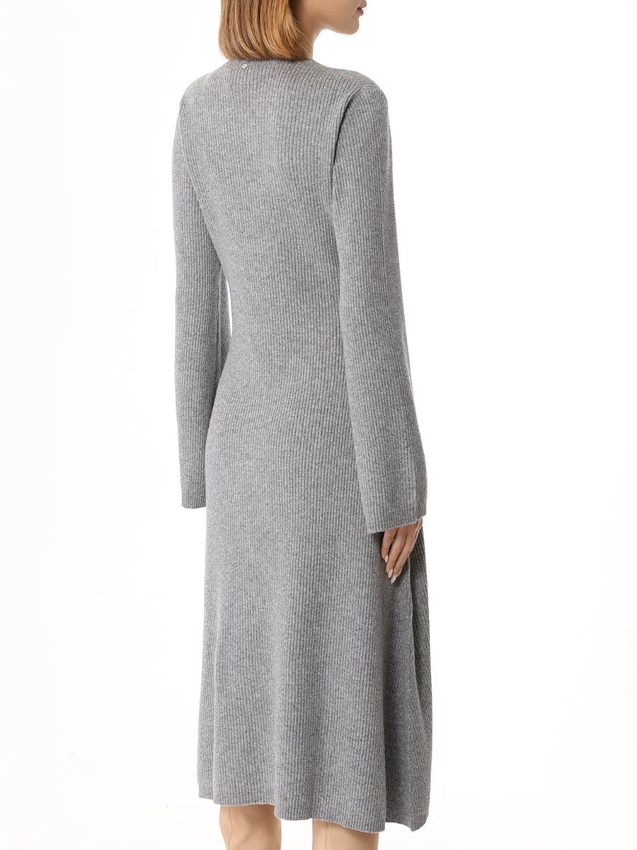 Платье шерстяное LORENA ANTONIAZZI A24121AM51A/2472 940 Серый  Фото 3