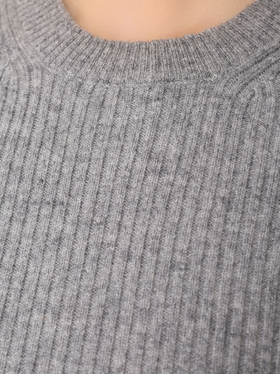 Платье шерстяное LORENA ANTONIAZZI A24121AM51A/2472 940 Серый  Фото 5