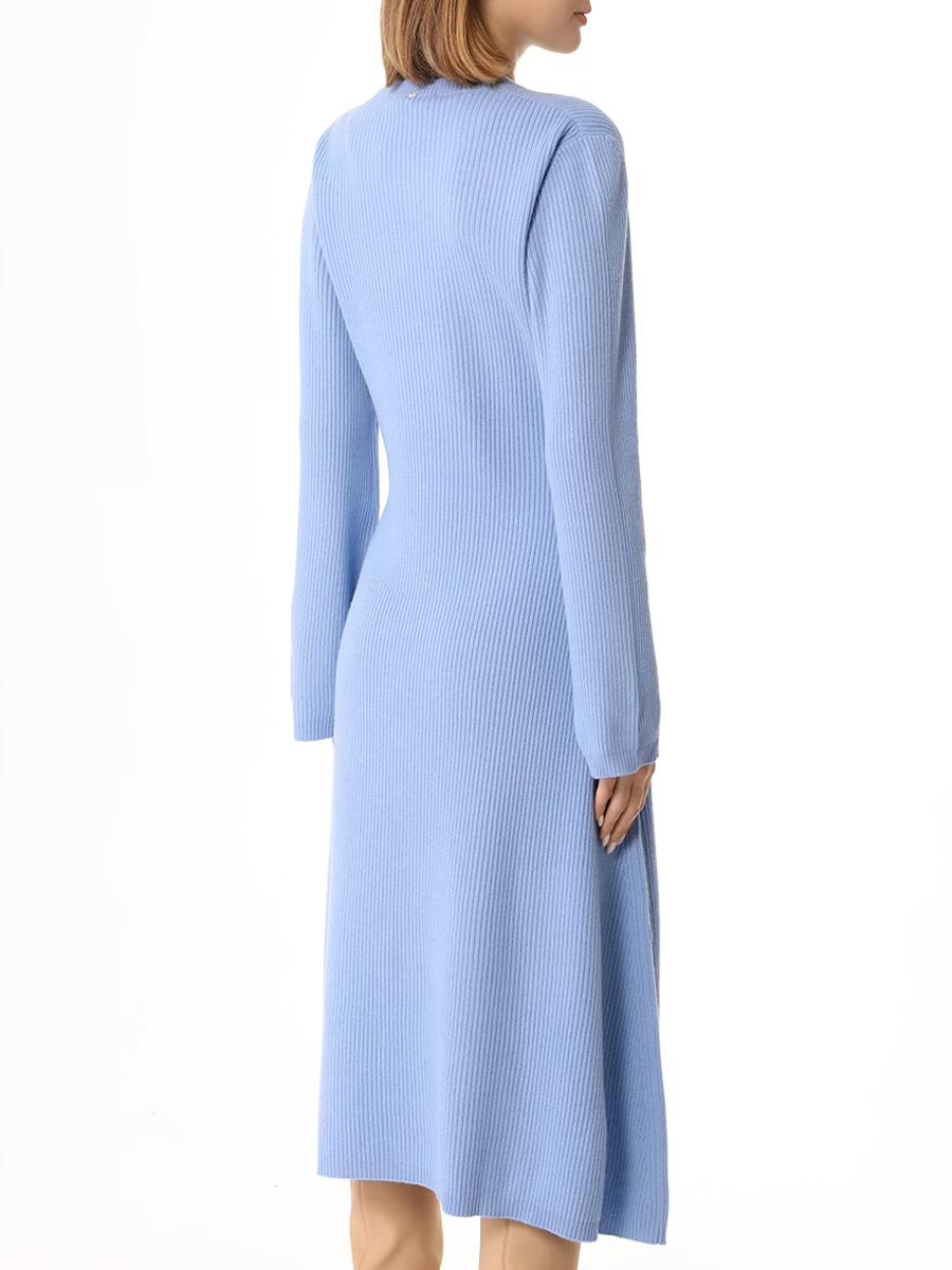 Платье шерстяное LORENA ANTONIAZZI A24121AM51A/2472 836 Голубой  Фото 3