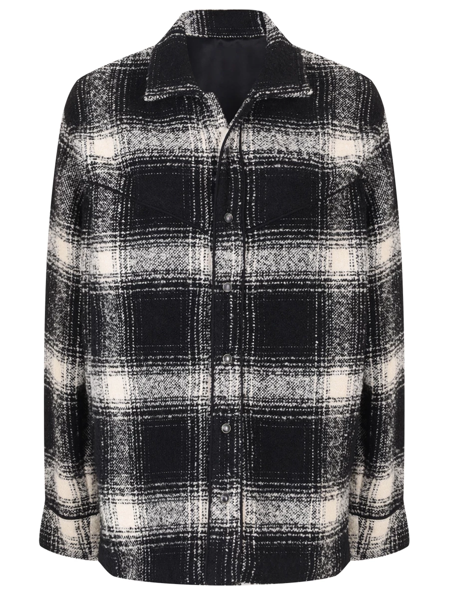 

Рубашка в клетку, Черный, C2377CA37A/4433/1140