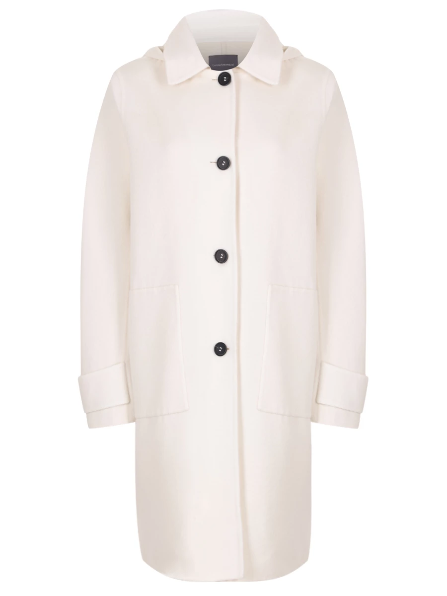 

Пальто шерстяное, Белый, A2320CP12A/3517/1007