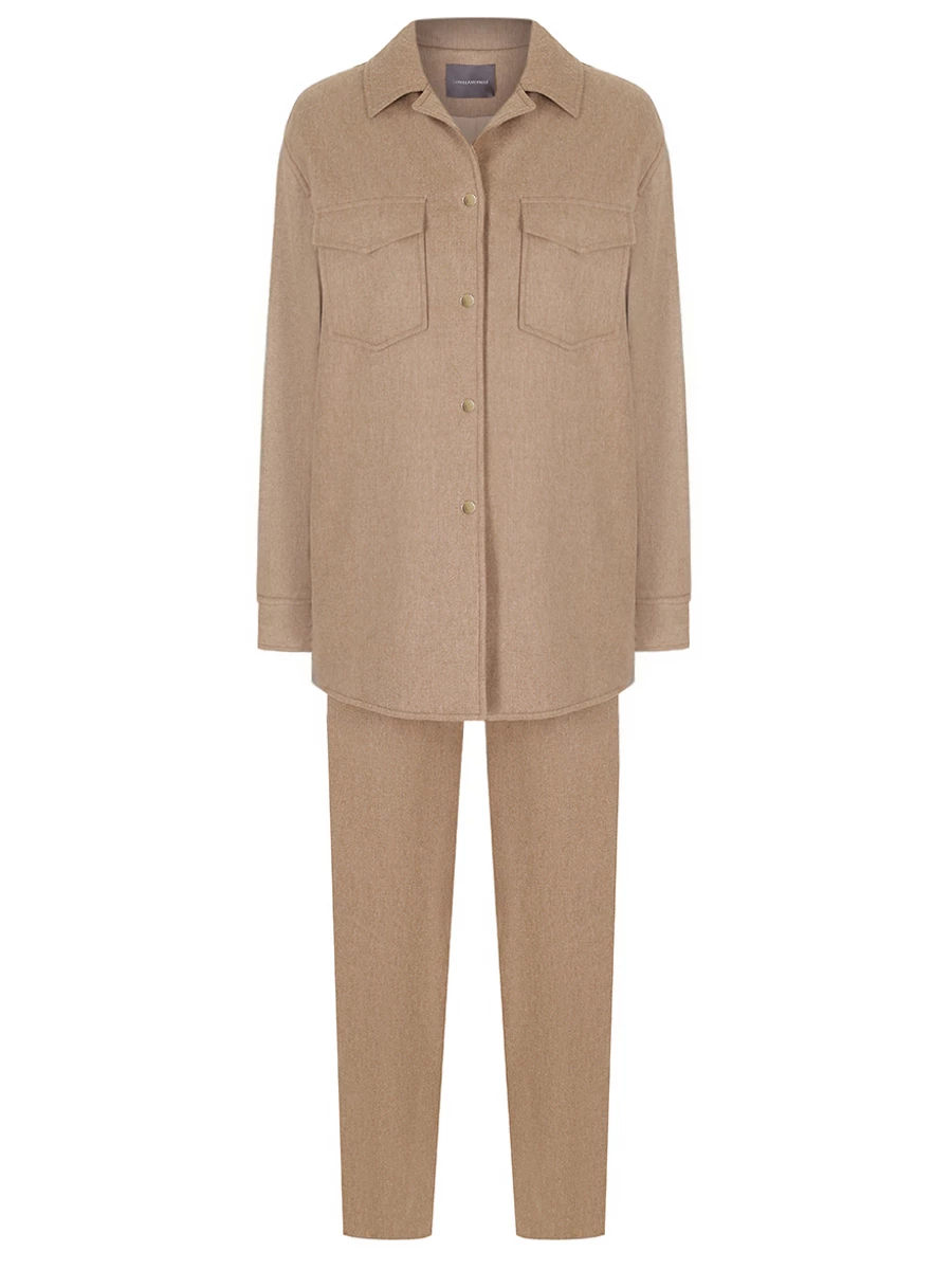 Костюм шерстяной LORENA ANTONIAZZI A2434PI19A/4439/PA80AA/4010/1121/237 Коричневый 