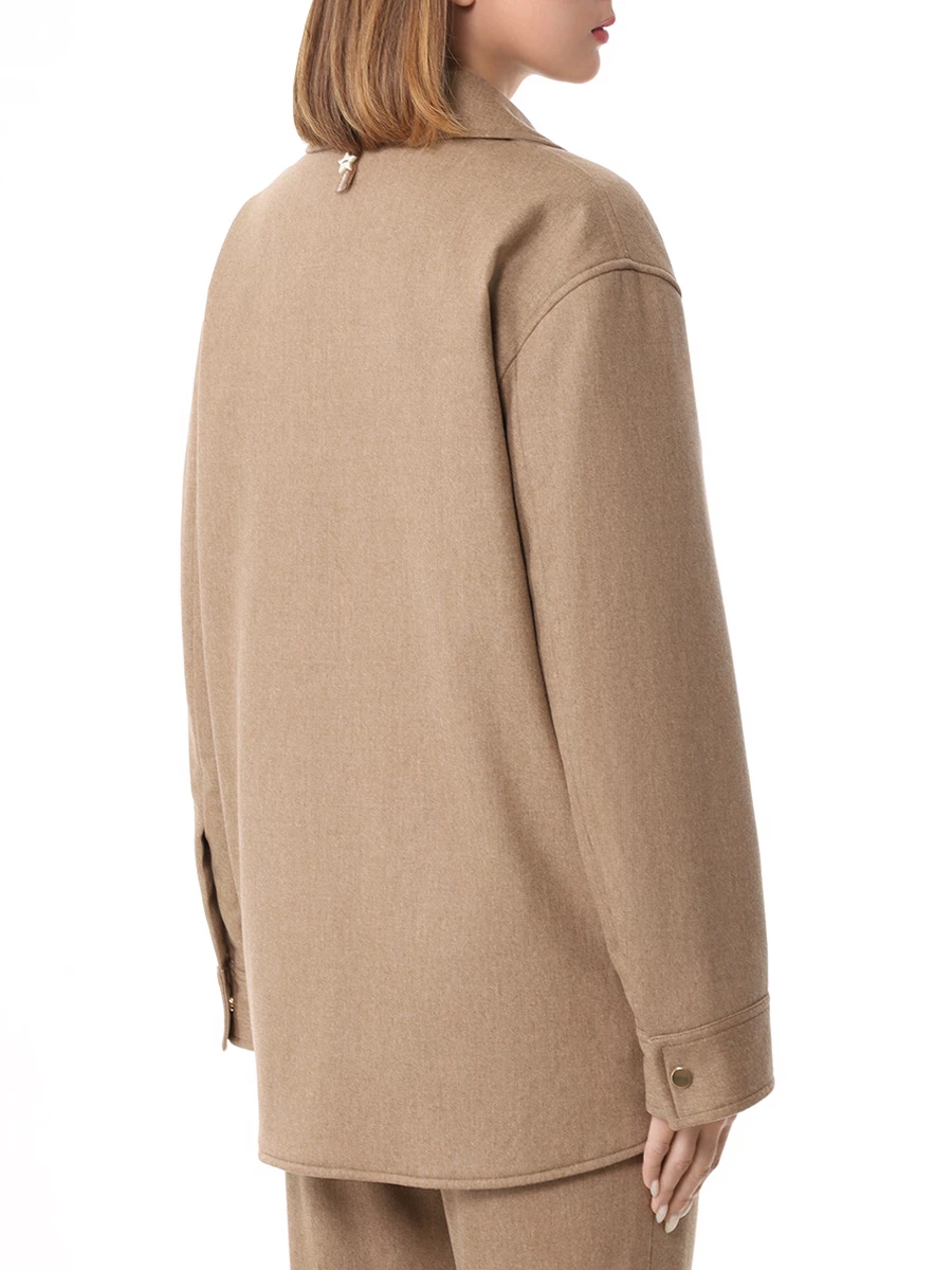 Костюм шерстяной LORENA ANTONIAZZI A2434PI19A/4439/PA80AA/4010/1121/237 Коричневый  Фото 3