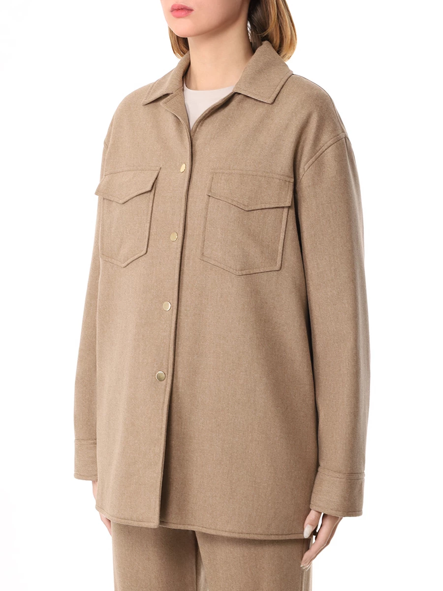 Костюм шерстяной LORENA ANTONIAZZI A2434PI19A/4439/PA80AA/4010/1121/237 Коричневый  Фото 4