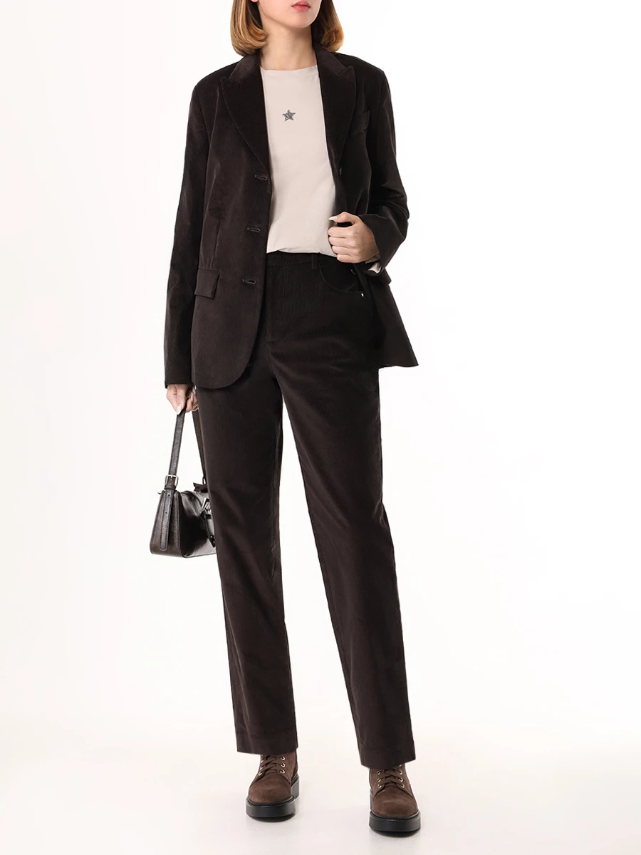 Костюм вельветовый LORENA ANTONIAZZI A2455GA09A/A2455PA19C/4245 290 Темно Коричневый  Фото 2