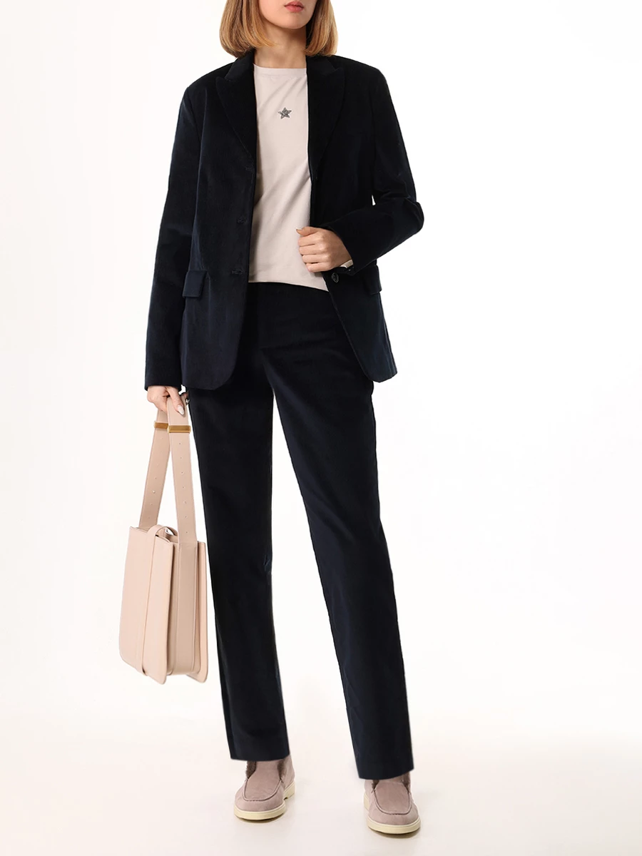 Костюм вельветовый LORENA ANTONIAZZI A2455GA09A/A4255PA19C/4245/590 Синий  Фото 2