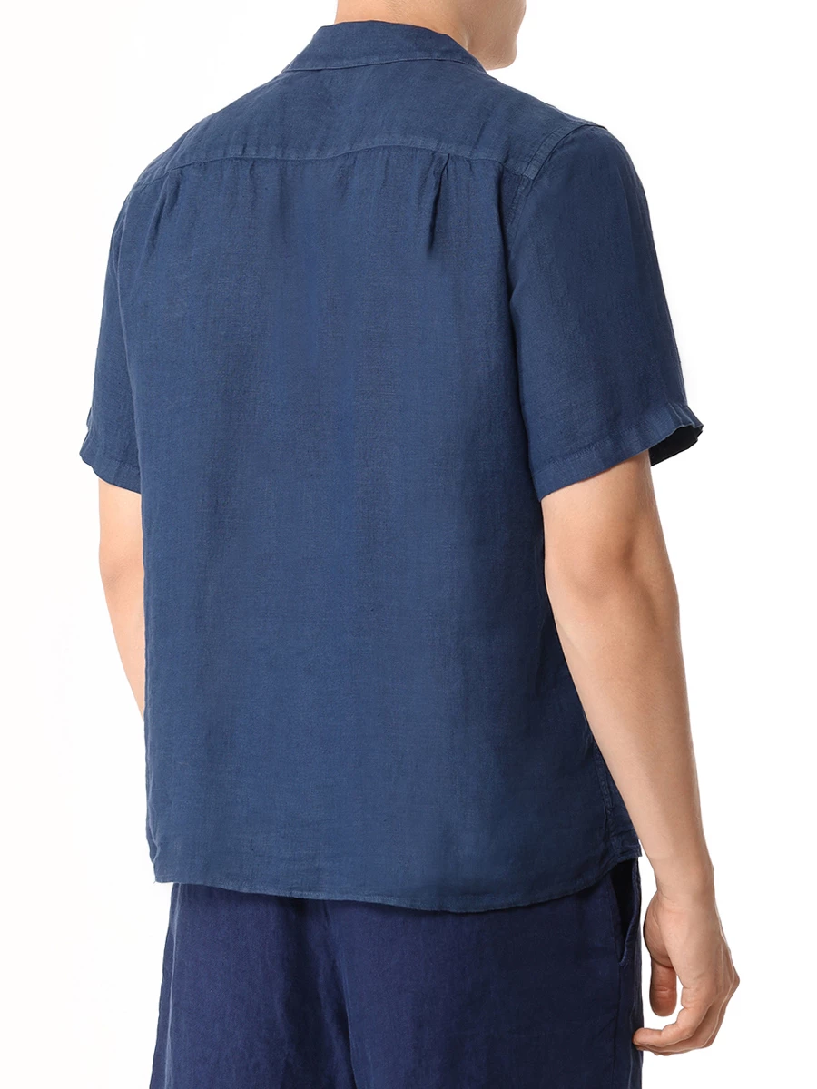 

Рубашка Regular Fit льняная, Синий, SIFNOS - LINEN 61 BLUE NAVY