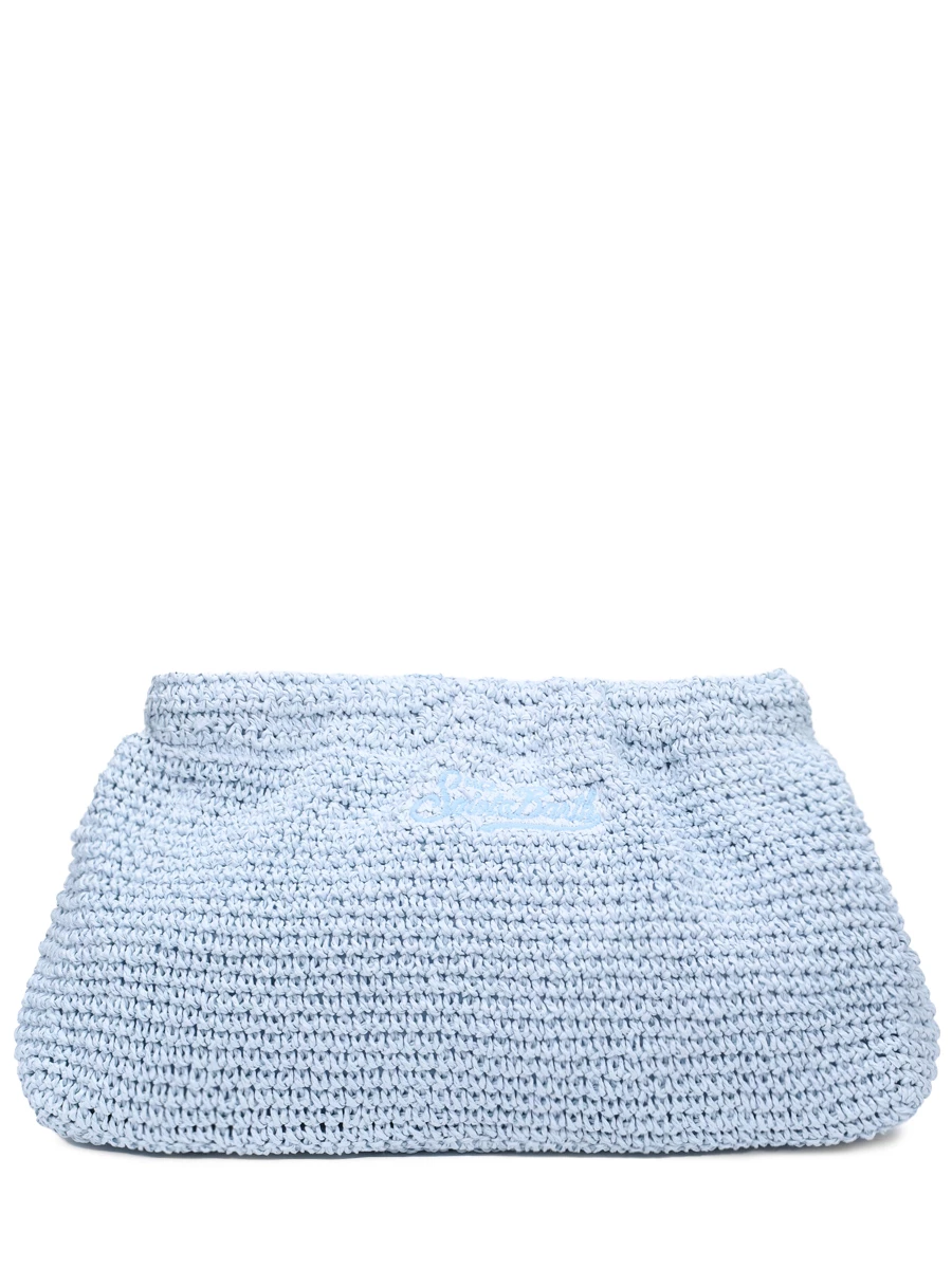 

Сумка плетеная, Голубой, MILENE - STRAW 31 EMB