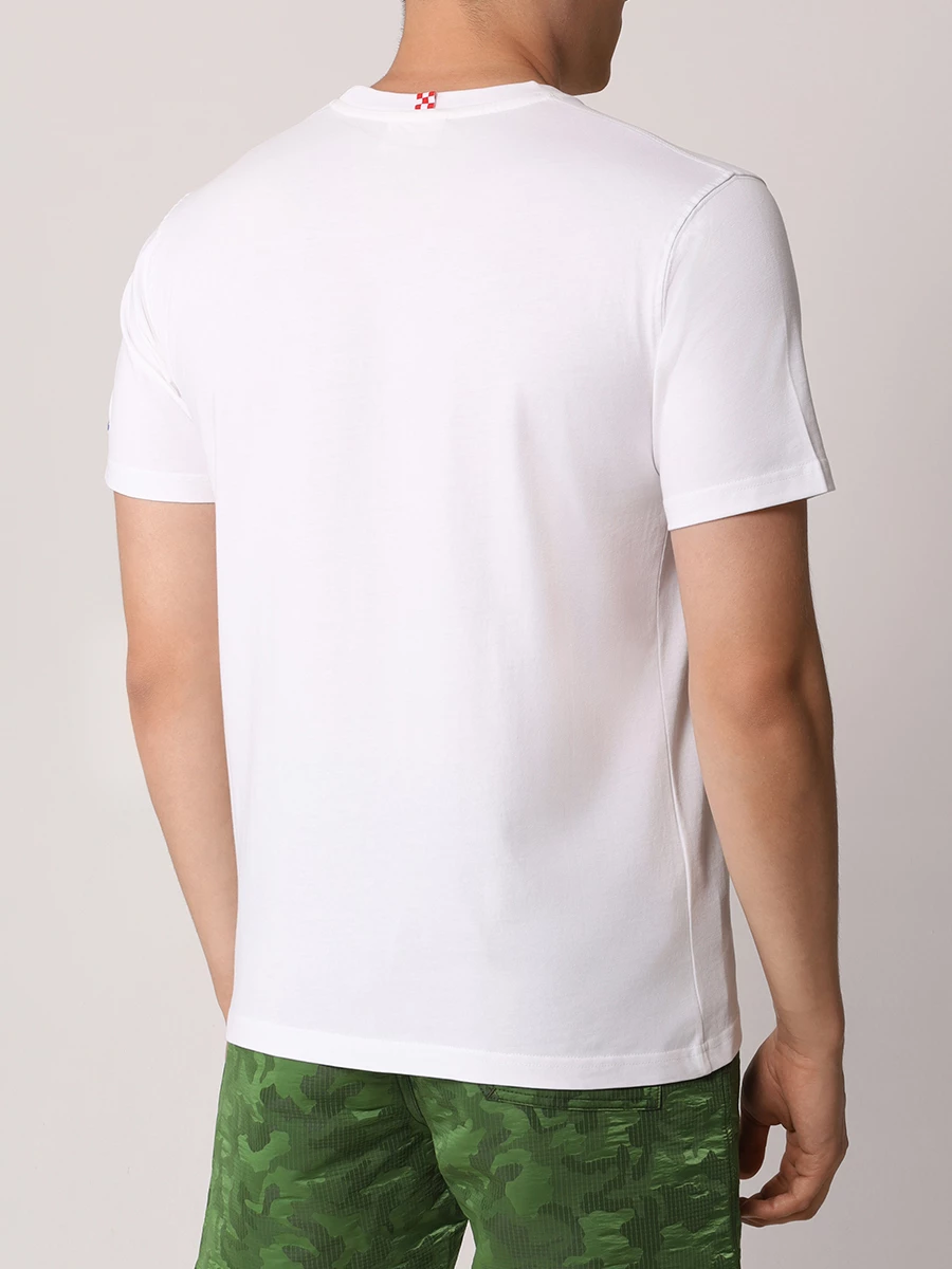 

Футболка хлопковая, Белый, TSHIRT MAN - GIN NEW LUXURY 01N