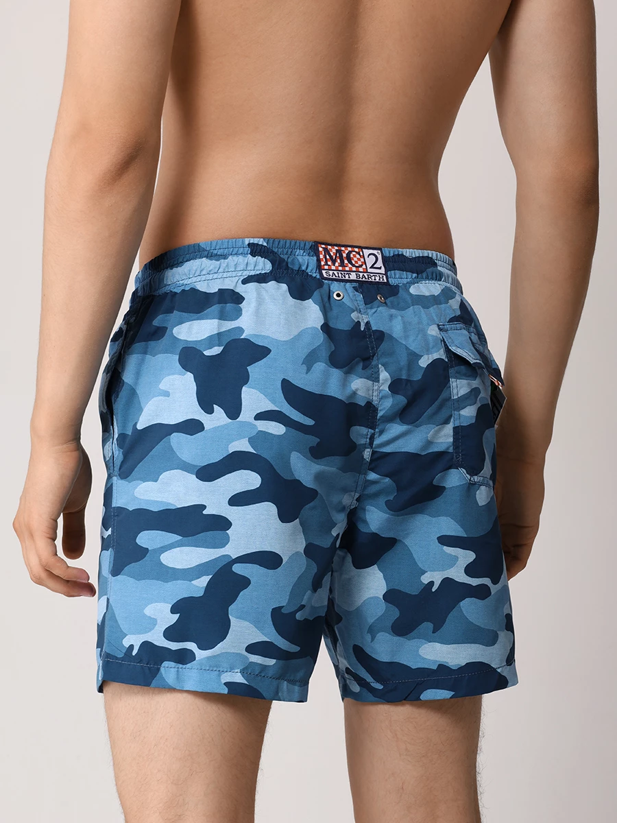 Шорты плавательные MC2 SAINT BARTH GUSTAVIA - DEN MIM 31 Камуфляж  Фото 3