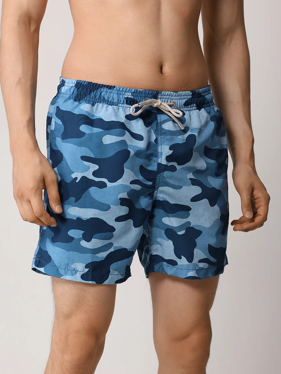 Шорты плавательные MC2 SAINT BARTH GUSTAVIA - DEN MIM 31 Камуфляж  Фото 4