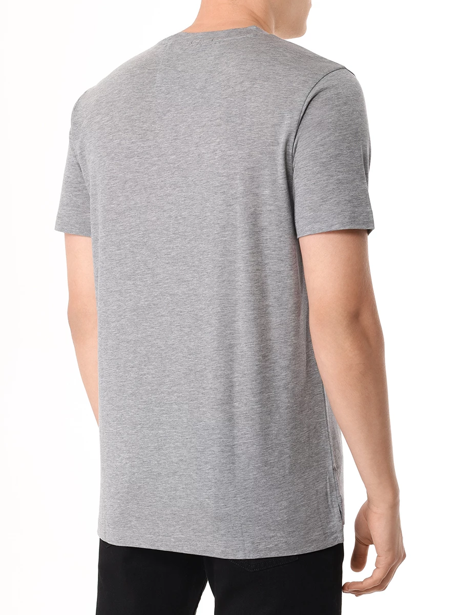 Футболка из лиоцелла BOSS 50518769/041 Серый  Фото 3