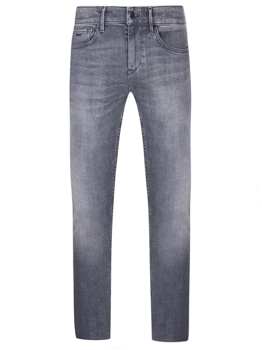 Джинсы Extra Slim Fit хлопковые BOSS 50472023/030 Серый 