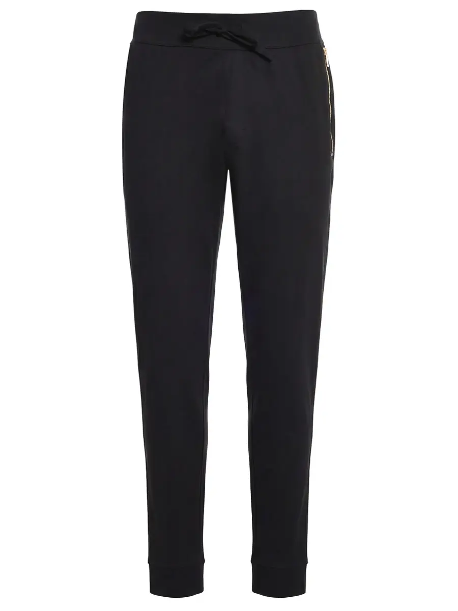 Брюки хлопковые BOSS 50521769/001 Черный 