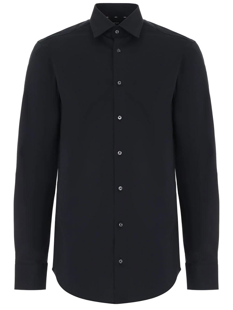 

Рубашка Regular Fit хлопковая, Черный, 50473265/001