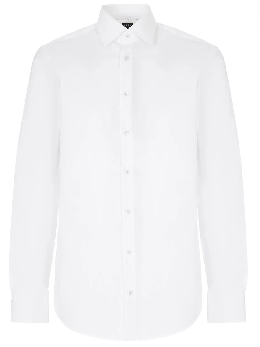 

Рубашка Regular Fit хлопковая, Белый, 50473265/100