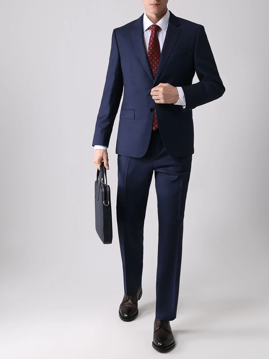 Рубашка Regular Fit хлопковая BOSS 50479943/100 Белый  Фото 2