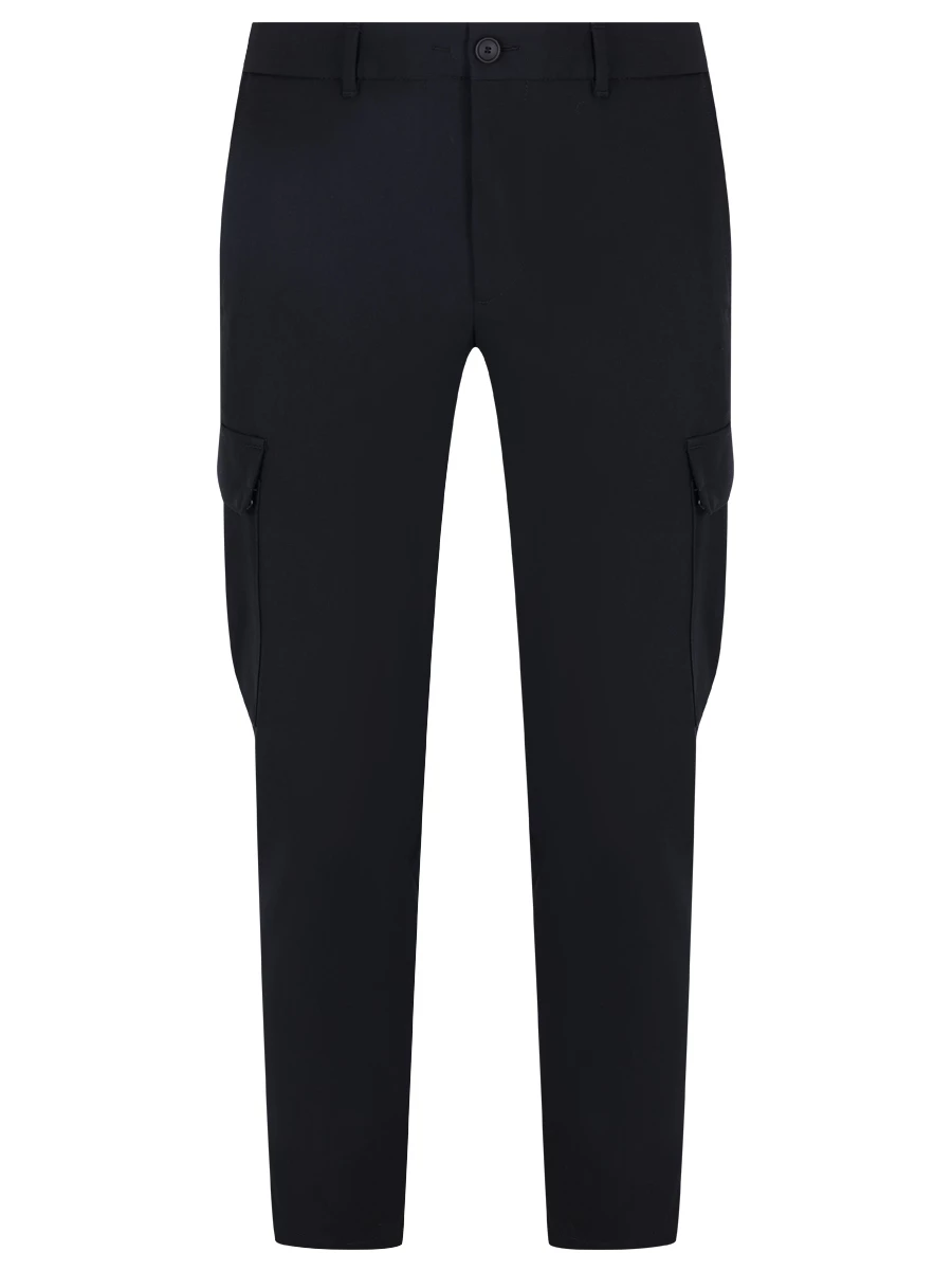 

Брюки-карго Slim Fit хлопковые, Черный, 50519136/001