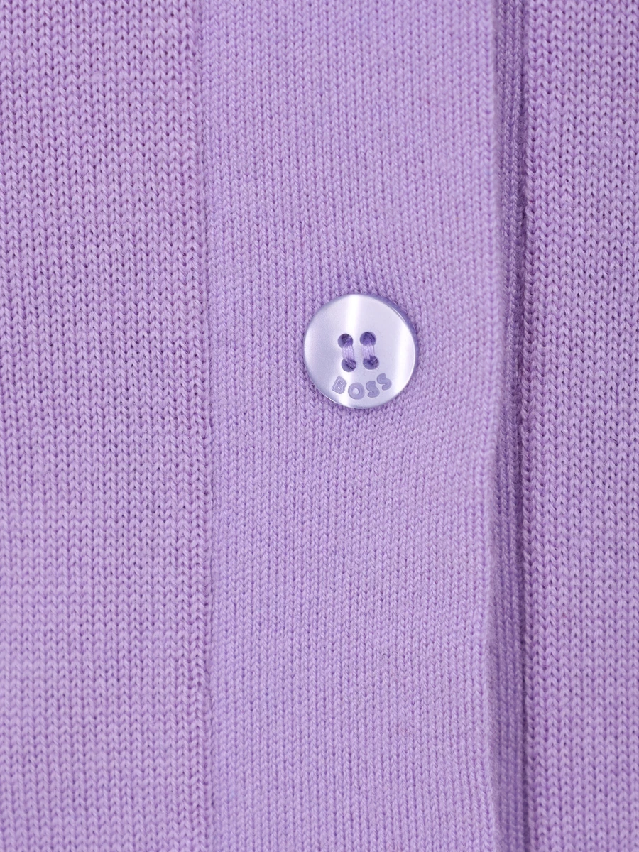 Кардиган шерстяной BOSS 50492552/519 Сиреневый  Фото 6