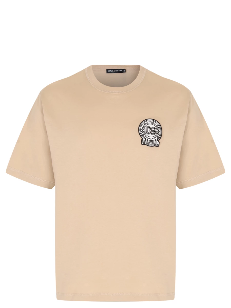 

Футболка хлопковая, Бежевый, G8PN9Z G7NYE M0464