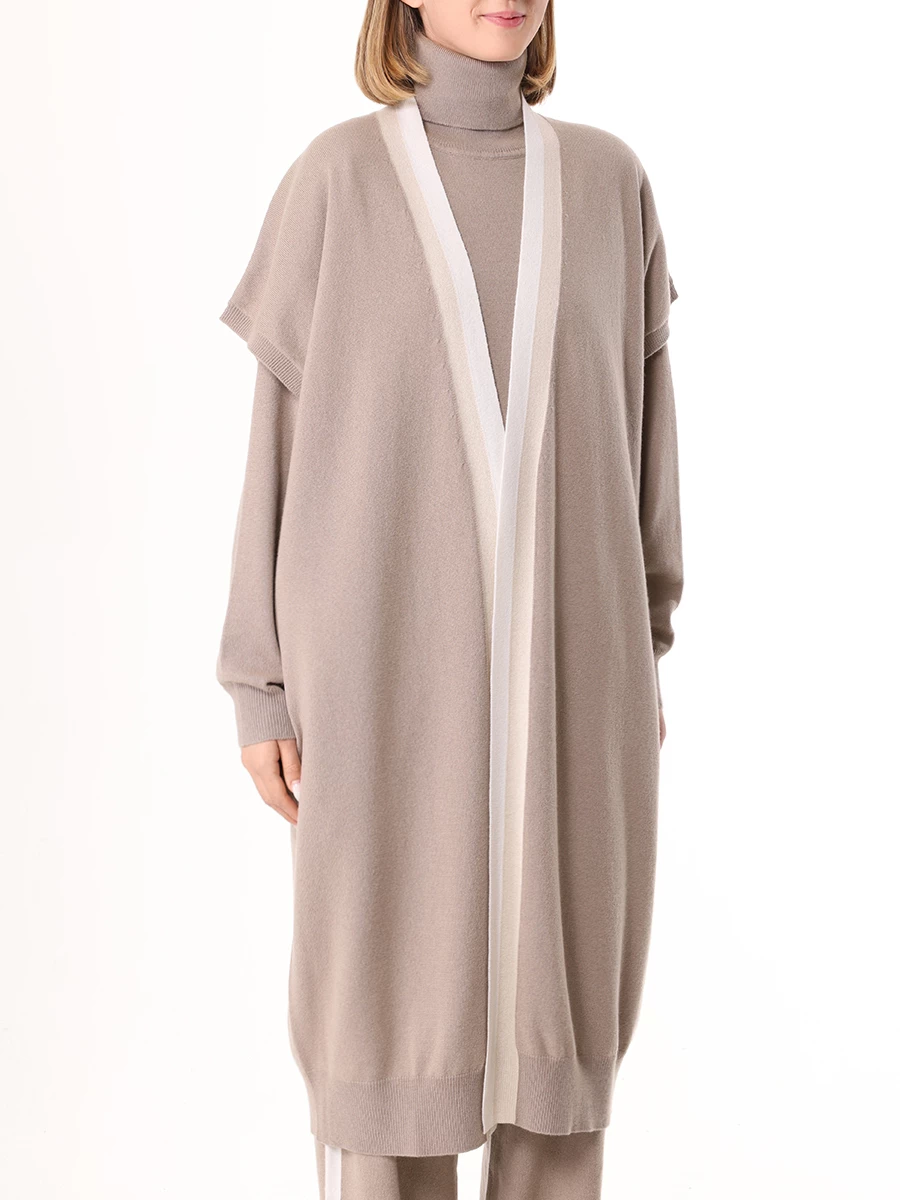 Костюм шерстяной LORENA ANTONIAZZI A24118MJ25A/2472 2081/A24118PM40A Бежевый  Фото 4