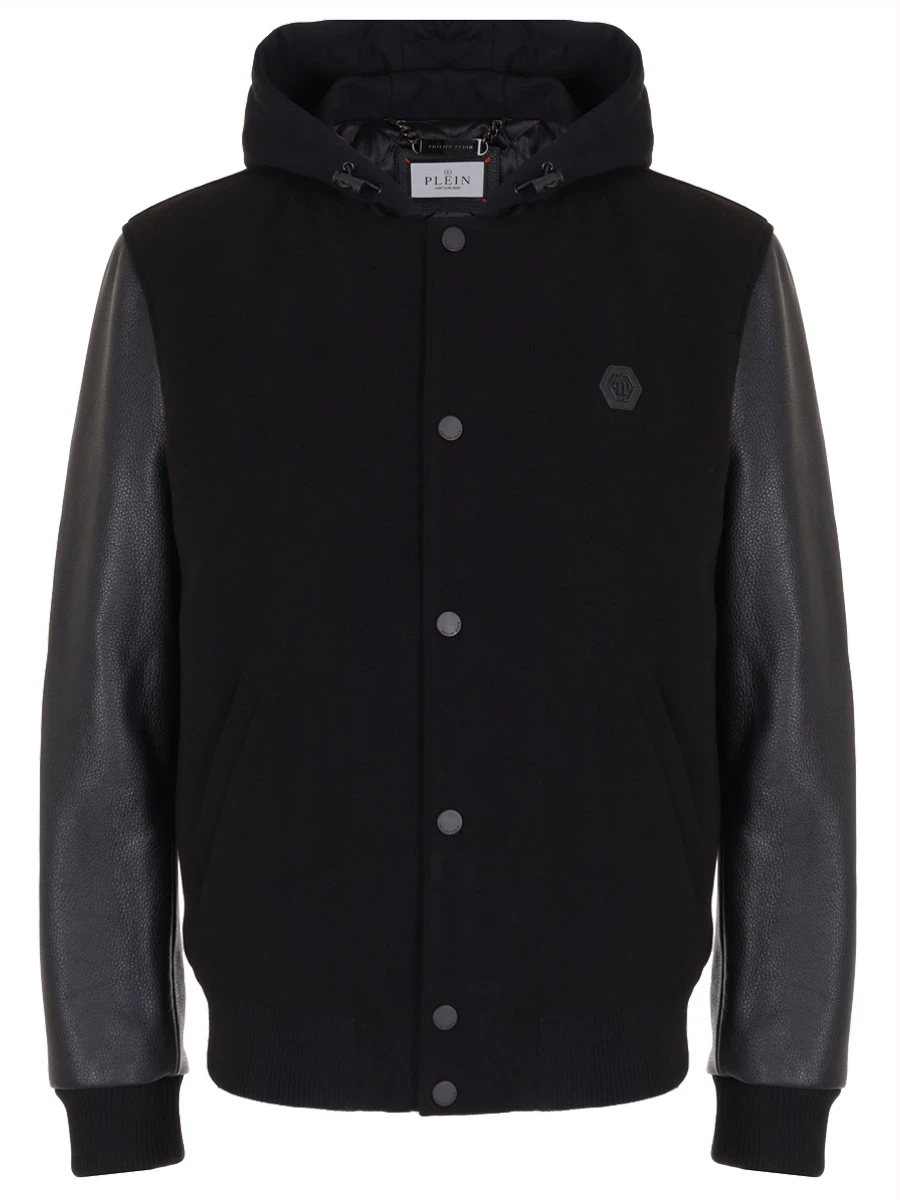 Куртка комбинированная PHILIPP PLEIN MRB2513/02 Черный 