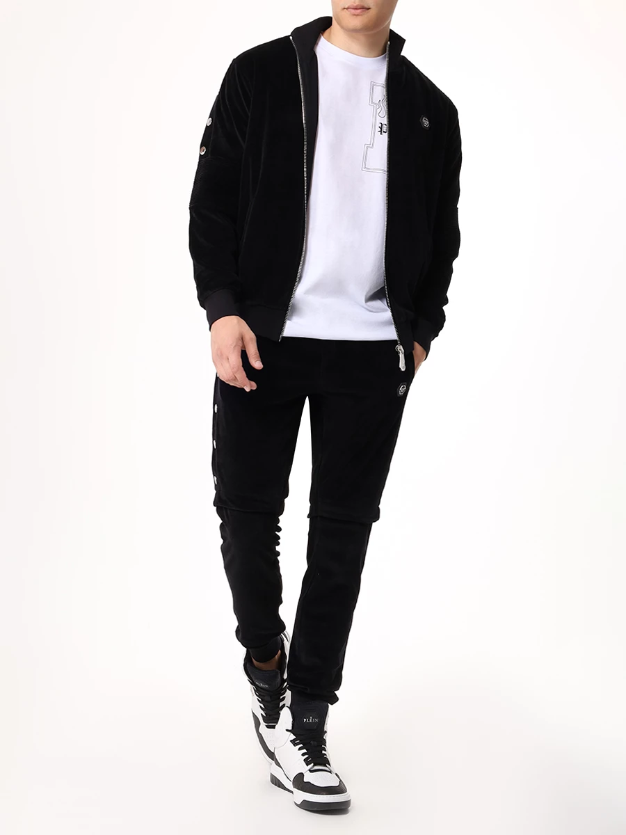 Футболка хлопковая PHILIPP PLEIN MTK7351/01 Белый  Фото 2