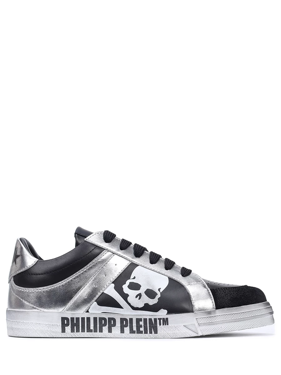 Кеды комбинированные PHILIPP PLEIN USC0633/0270 Черный 