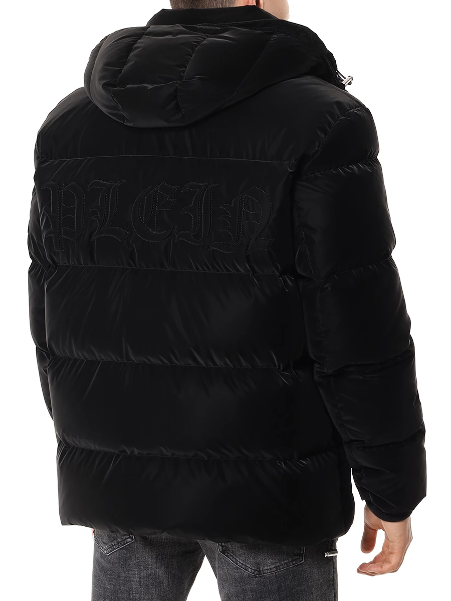 Пуховик стеганый PHILIPP PLEIN MRB2506/02 Черный  Фото 3
