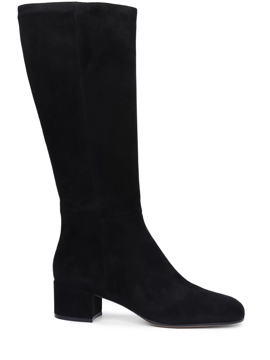 Сапоги замшевые GIANVITO ROSSI G80163.45RIC.C4FNECI Черный 