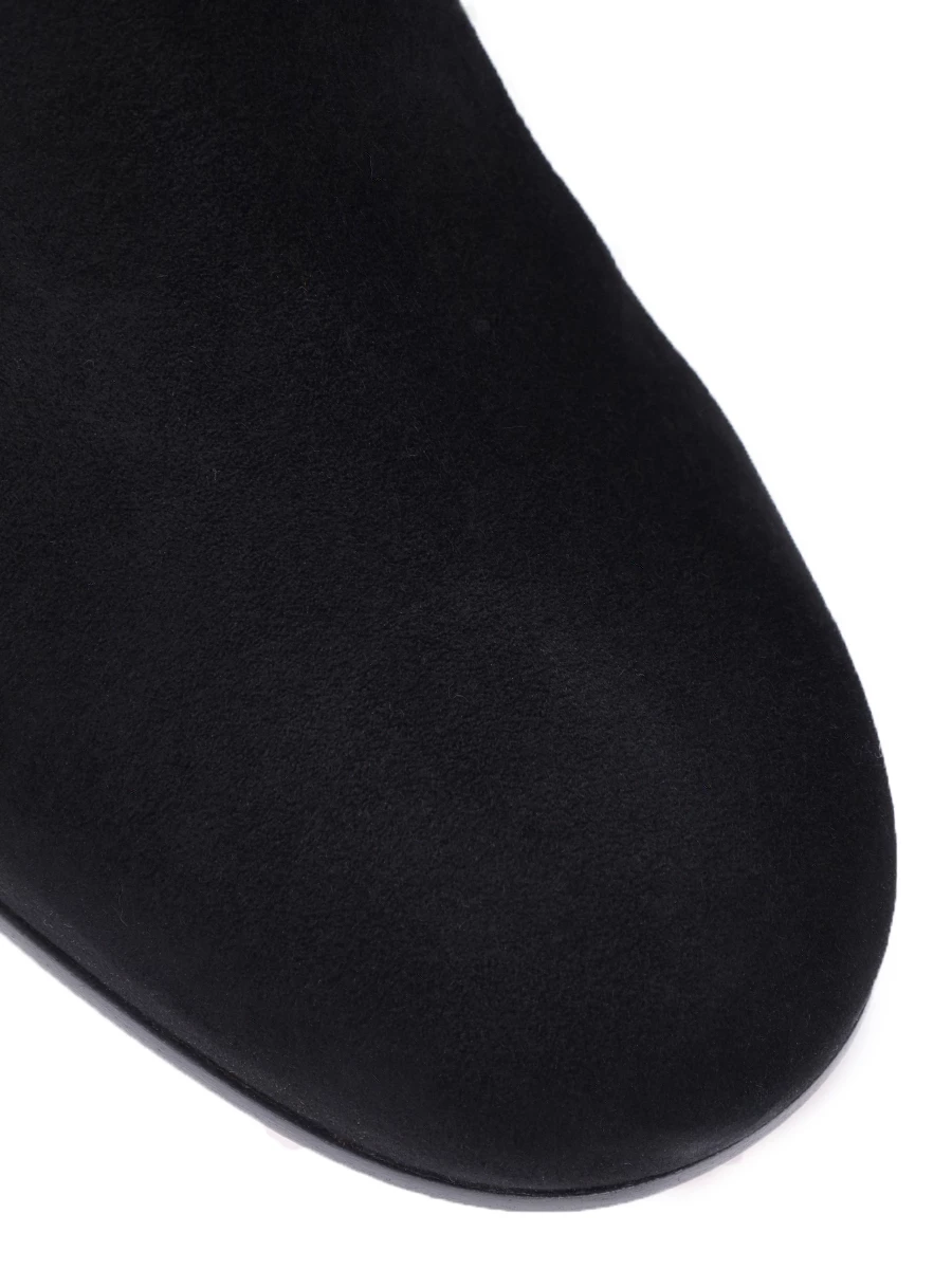 Сапоги замшевые GIANVITO ROSSI G80163.45RIC.C4FNECI Черный  Фото 5