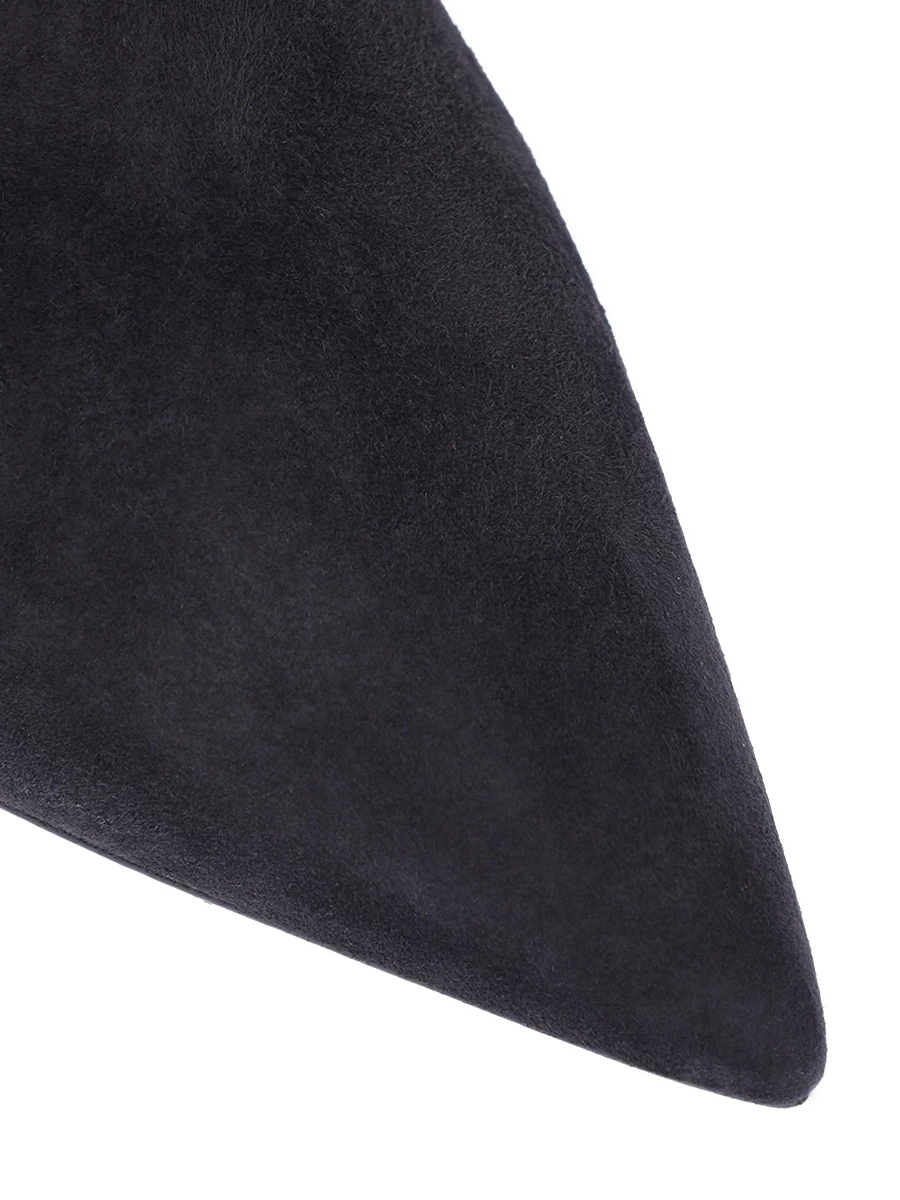 Сапоги замшевые Piper GIANVITO ROSSI G80152.85RIC.C45NERO Черный  Фото 5