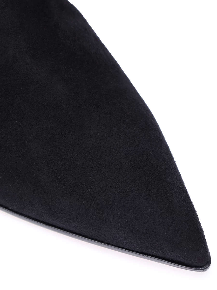 Сапоги замшевые Piper GIANVITO ROSSI G80174.45RIC.C45NERO Черный  Фото 5