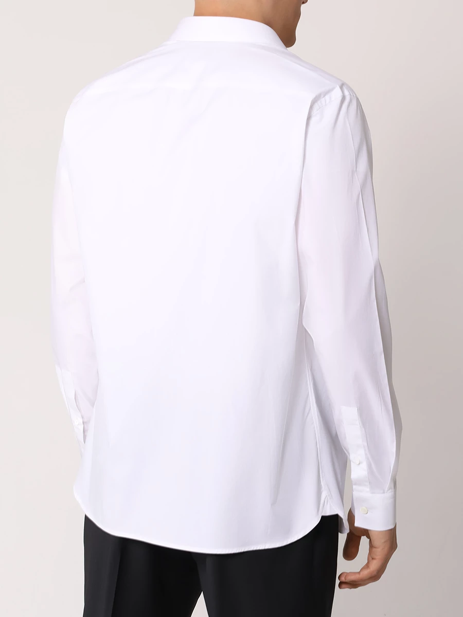 Рубашка Regular Fit хлопковая BURBERRY 8071465 Белый  Фото 3