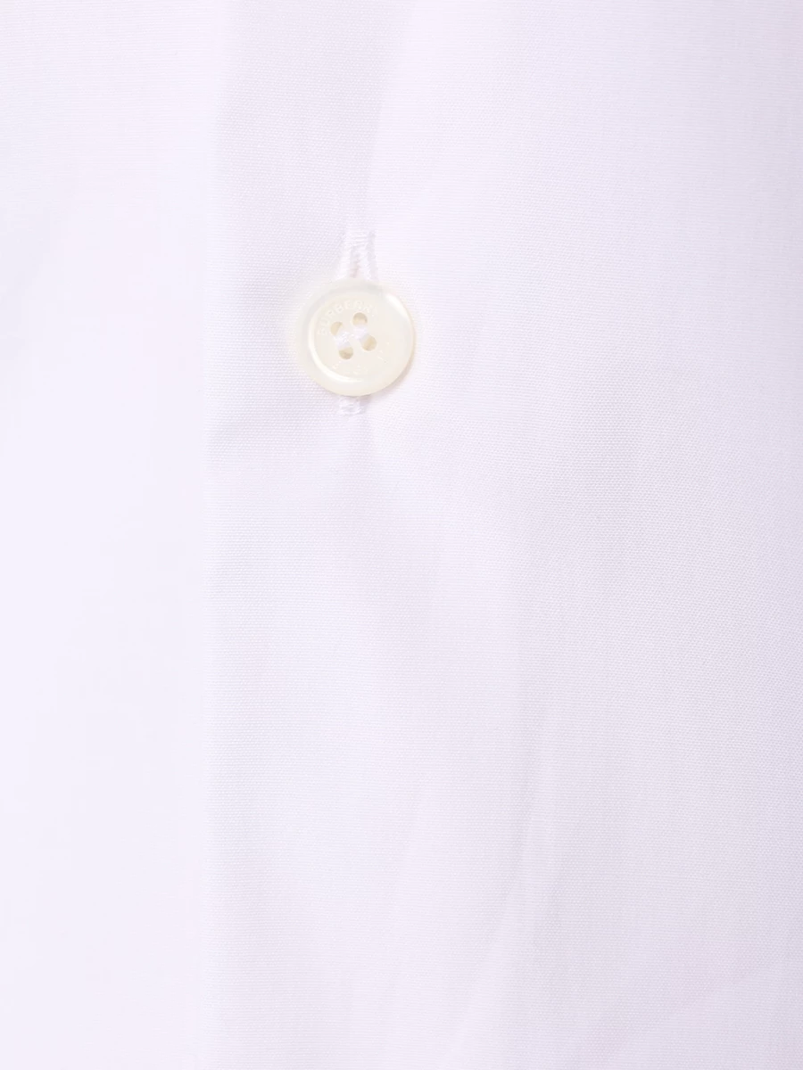 Рубашка Regular Fit хлопковая BURBERRY 8071465 Белый  Фото 6